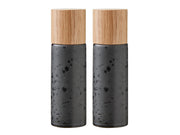 Salt & Pepper 17cm Matte black BITZ