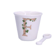 UNICO CUP 'F' W/O HANDLE W/SPOON 75 ccGB