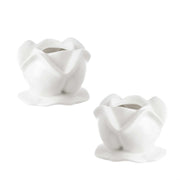 Leopoldina Set 2 Candle Hold.Cm 6 5 Gb