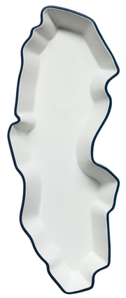 Sweden shaped serving bowl