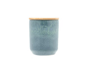 Fragrance candle Iris Herbal Notes 8 x 9.5 cm Dark blue
