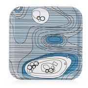 Plywood Tray Square Archipilago 32x32 cm | Hype Design London