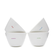 Keith Brymer Jones Snack Bowl Set of 4 - olives, snack!, nibbles, dip! | Hype Design London