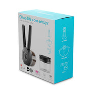 Ortwo-Lite-Black-+-Extra-Jar-Set
