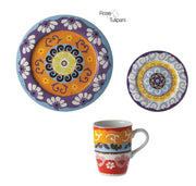 Nador set of 6 Dinner Plates, Side Plates, and Mugs | Hype Design London