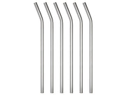 Straws 21.5 cm 6 pcs. Clear Glass