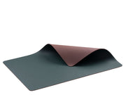 Placemat 46x33 4 pcs Pine green/Dark brown