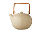 Tea pot w. tea strainer Wood 1,2 litre Sand