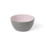 Bowl 12 cm Grey/Light pink BITZ