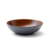 Salad bowl 24 cm black/amber BITZ