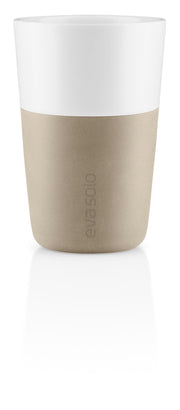 2 Cafe Latte tumblers Pearl beige