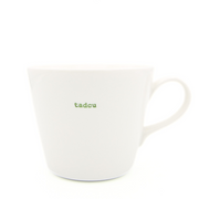 Bucket Mug Medium - 350ml - Tadcu (Green)