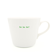 Bucket Mug Medium - 350ml - Ho Ho Ho!