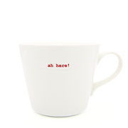Bucket Mug Medium  - 350ml - ah here!