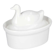 TERRINE CASSEROLE DUCK W/D 6.5X4.5 GB