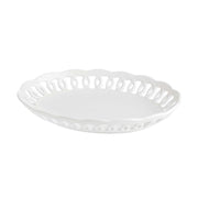 FIRENZE Carved Oval Plate 20cm