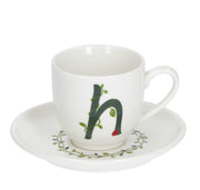 SOLOTUA COFFEE CUP W/S 'H' 3 OZ GB