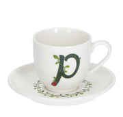 SOLOTUA COFFEE CUP W/S 'P' 3 OZ GB