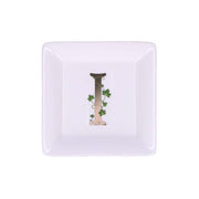 ADORATO SQUARE PLATE 'I' 10X10 cm GB