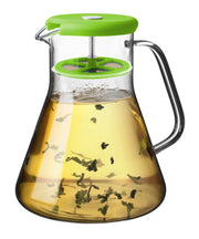 Dancing leaf with handle - green