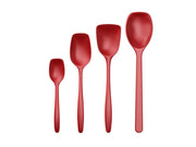 Pot spoon set 4 parts NEW Classic Red