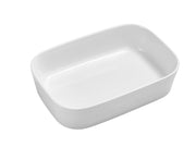 Dish Modula 30x21x7 cm white