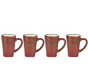 Espresso cup Hela 0.1 liter 4 pcs Amber Stoneware