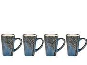 Espresso cup Hela 0.1 liter 4 pcs Dark blue Stoneware