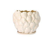 Vase/Flowerpot Klast 31 cm Offwhite