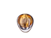 Vase Otea D12,5 x 14 cm Brown/Black Glass