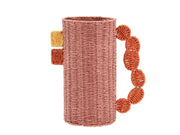 Decoration vase Styles 18 x 35 cm Dark Rose Paper