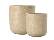 Plant basket Thum 2 pcs Nature Polyresin