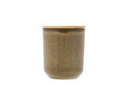 Fragrance candle Iris Peachy Apricot 8 x 9.5 cm Brown