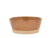 Serving bowl Evig 19 x 8.5 cm Amber Porcelain