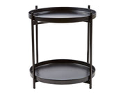 Tray table Svit Metal Black D40