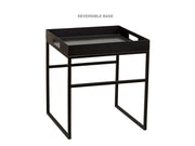 Table Svir Metal Black 40x40x45