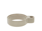 Candlestick Halo 16 x 3.6 cm Sand Aluminum