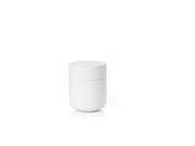 Jar with lid Ume White