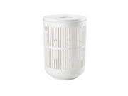Laundry Basket Ume 54 cm White
