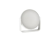 Table Mirror w. 5x magnification Ume White