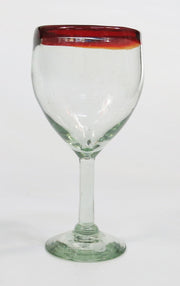 Mexican Glass, Hand made in Mexico ( x1 Wine Glass ) | Hype Design London