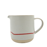 Keith Brymer Jones -Studio Large Jug - Pebble & Red | Hype Design London